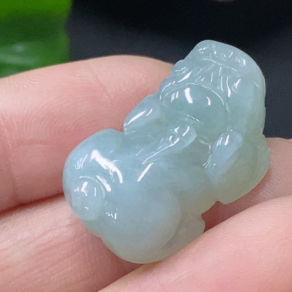 F35116285 Jadeite Pendant Pixiu Total Weight Approx. 6.54g