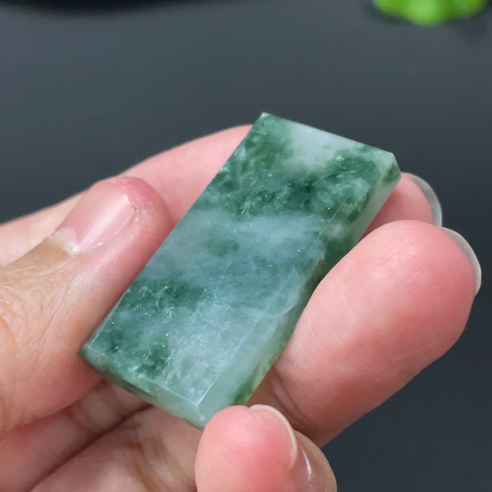 F27110008 Jadeite Plain Pendant, Total Weight Approx. 10.67g