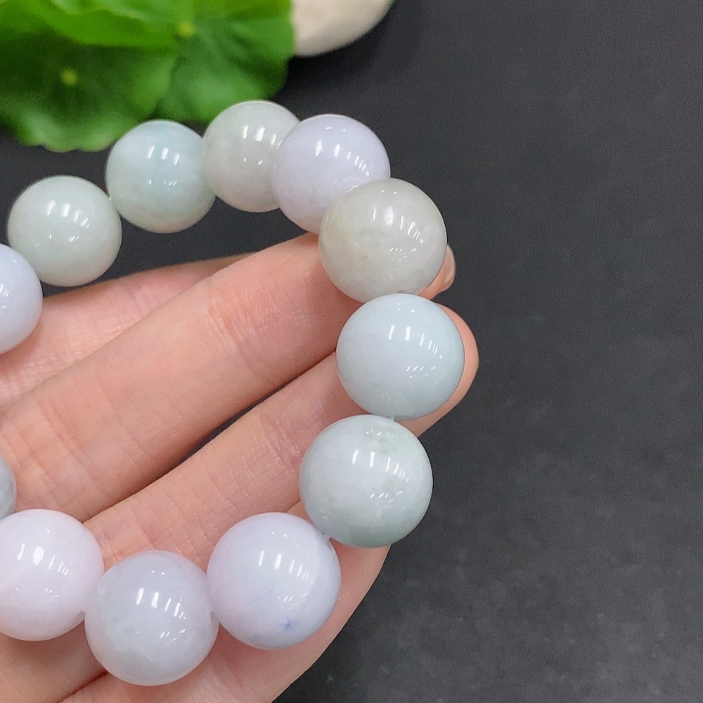 F35124100 Jadeite Bracelet Total Weight Approx. 51.5g Size 13.3mm