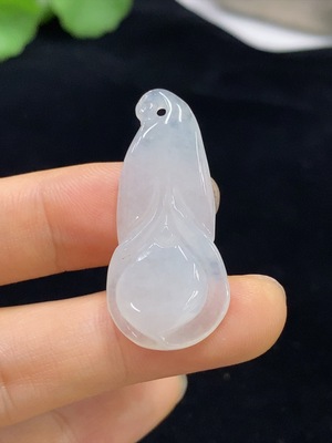 F33835948 Jadeite Flower Pendant Total Weight Approximately 5.2g