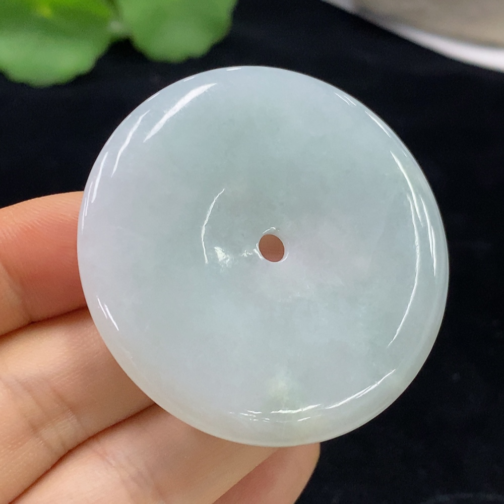 F31639716 JadeitePendant Peace Buckle Total Weight Approx. 29.4g