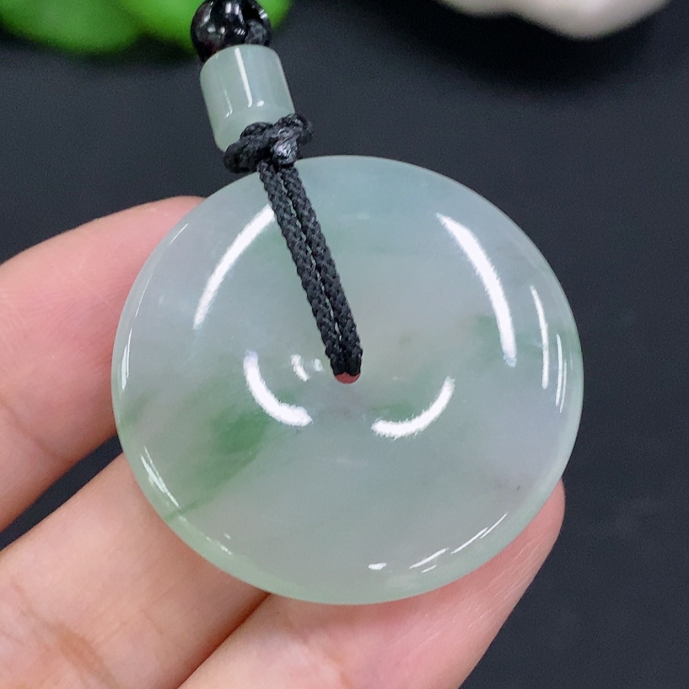 F24811975 JadeitePeace Pendant Total Weight Approx. 15.1g