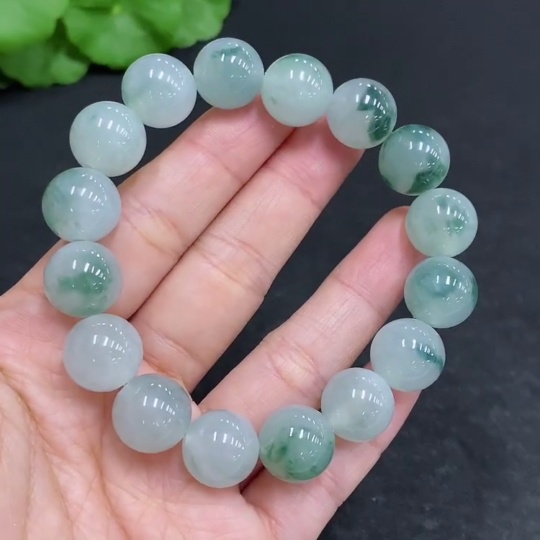 F33939200 Jadeite Bracelet Approx.12mm Total Weight Approx.54g
