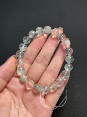 C41929161 水晶手串 卡9.5mm左右 货品总重约26.04克