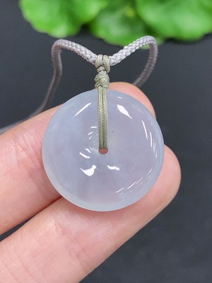 F30490315 Jadeite Safety Buckle Total Weight Including Rope Approx. 4.9g