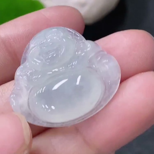F33888175 Jadeite Pendant Buddha, Total Weight Approx. 5g