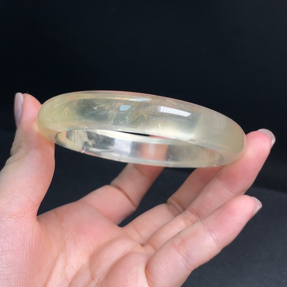 C27156843 Crystal Round Bracelet Size 60.2 Total Weight Approx. 55.39g