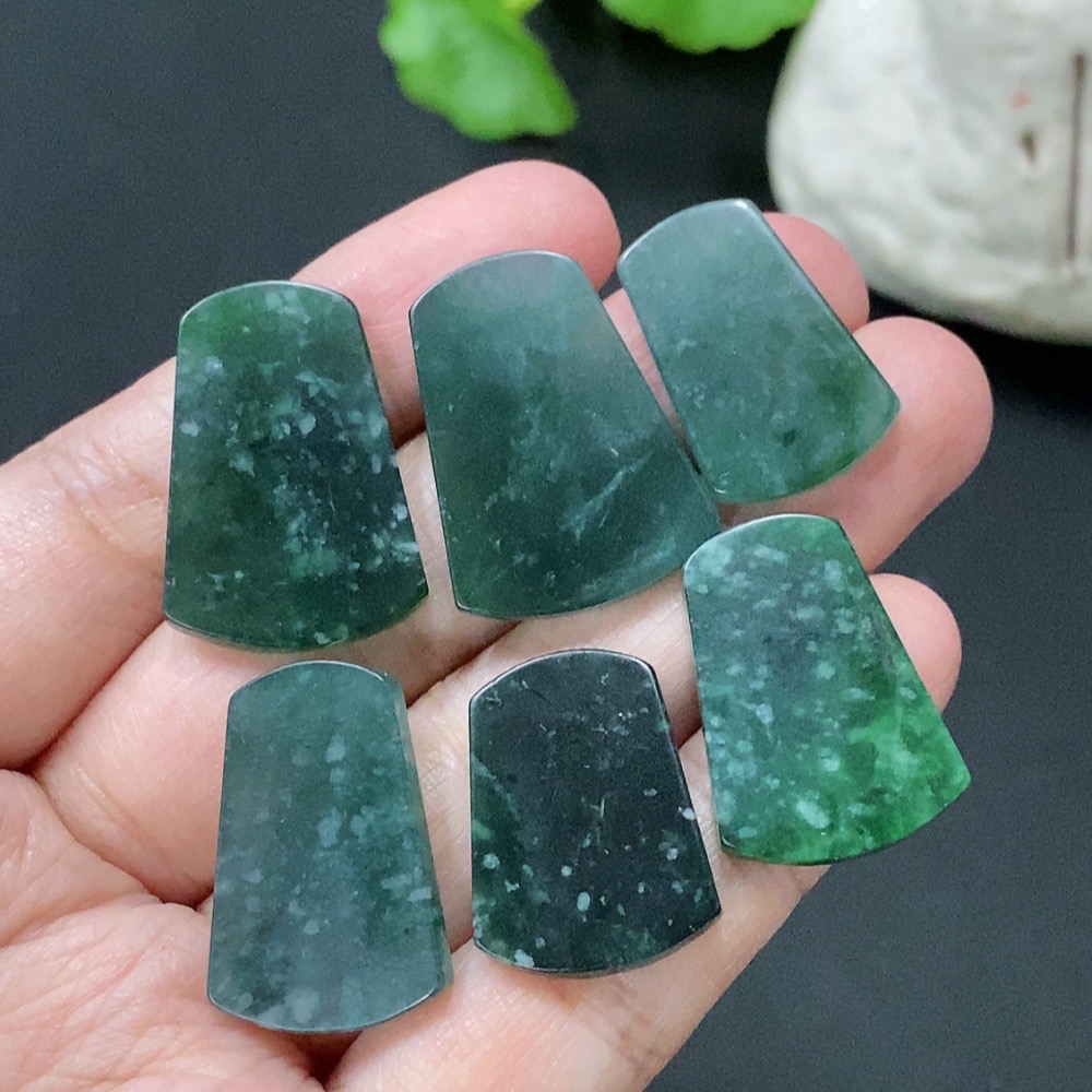 F35146110 Jadeite Rough Pendant Plain Pendant Sell as a Lot
