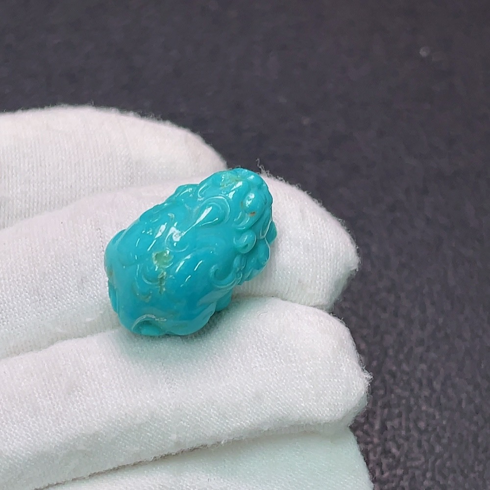 C34989654 Turquoise Jewelry, Color Origin Undetermined, Total Weight Approximately 4.77g