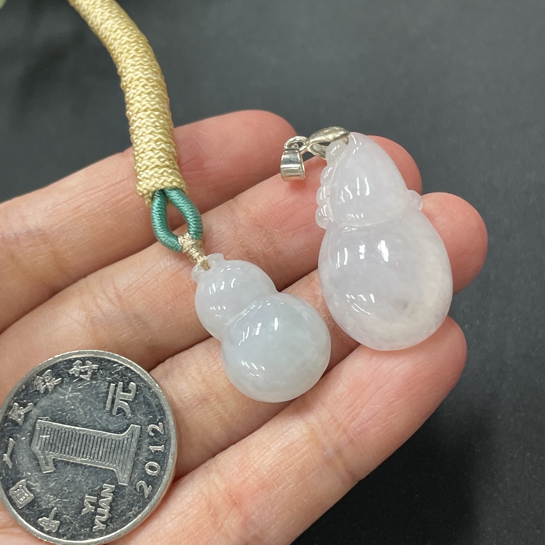 F10001174 Jadeite Pendant Sell as a Lot (Non-Gold Inlaid)