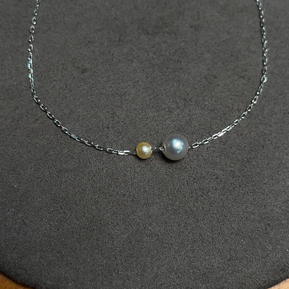 C32783827 Seawater Pearl Bracelet Color Origin Undetermined Non-Gold Total Weight Approx. 0.87g Size 3.1-5.2mm