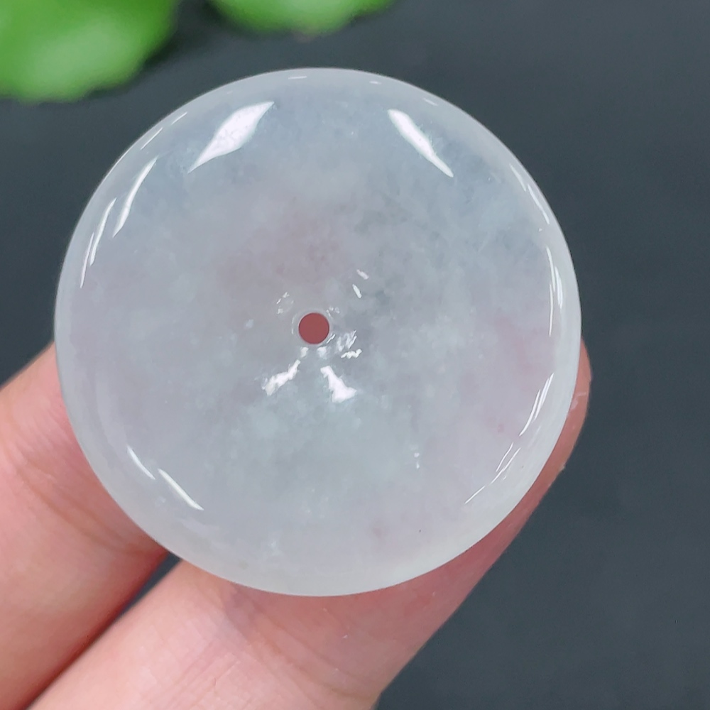 F23604282 Jadeite Safety Pendant, Total Weight: 9.109g