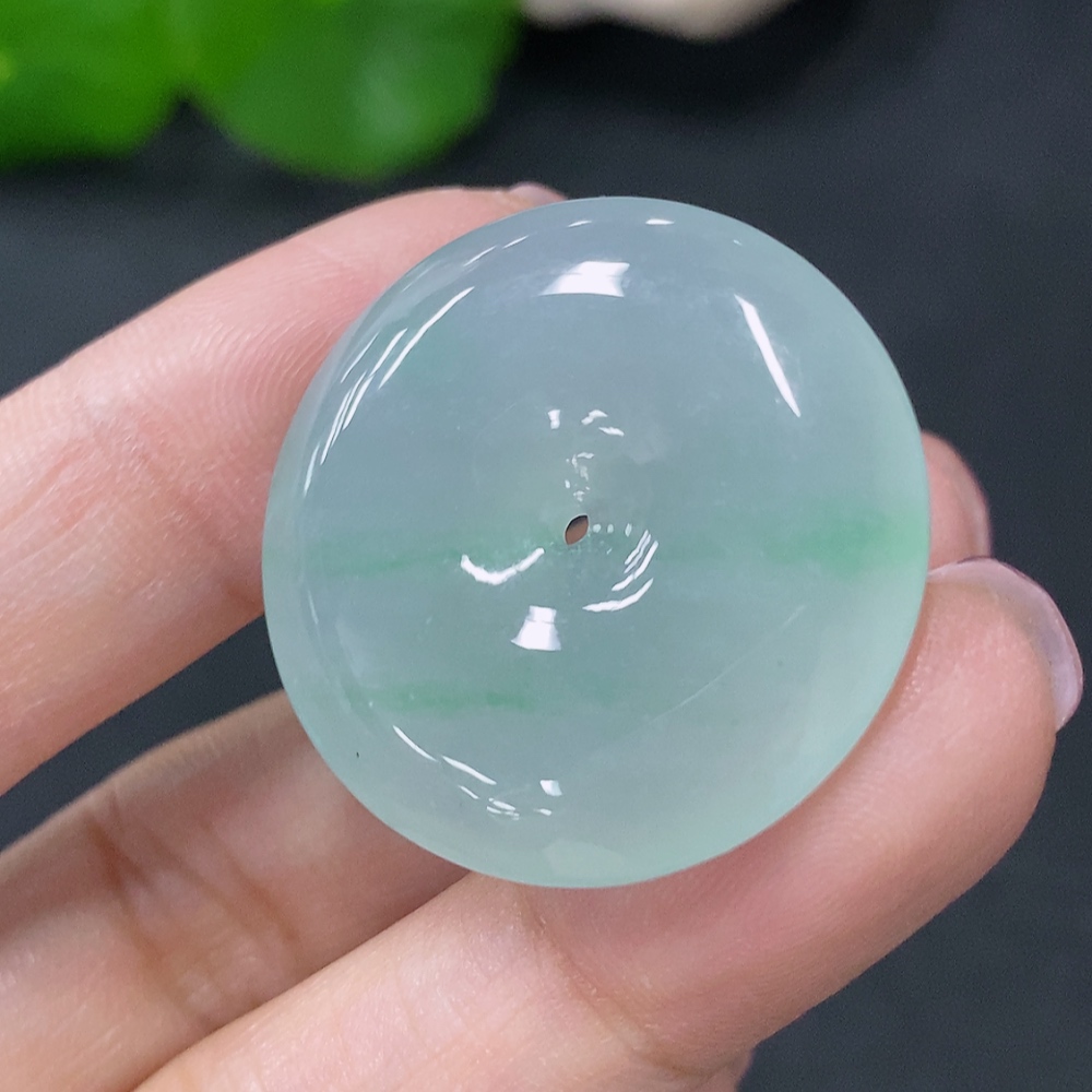 F29321213 Jadeite Pendant Peace Knot Total Weight Approx. 8.12g