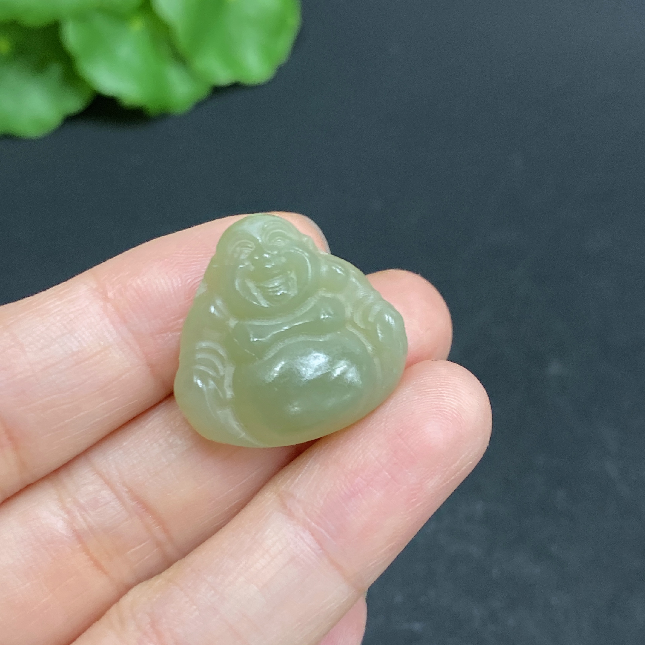 H33879075 Hetian Jade Pendant - Buddha Figure, Total Weight Approx. 4.2g