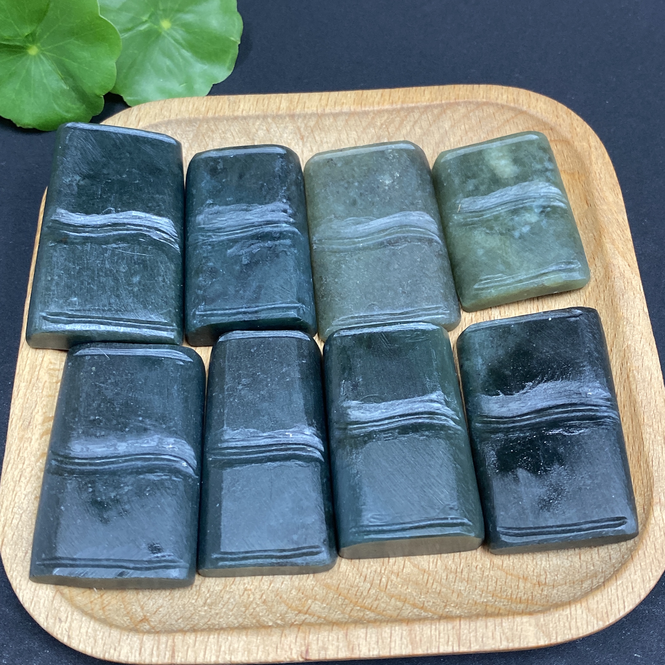 H33844449 Hetian Jade Pendant Bamboo Node Total Weight Approx. 223.3g