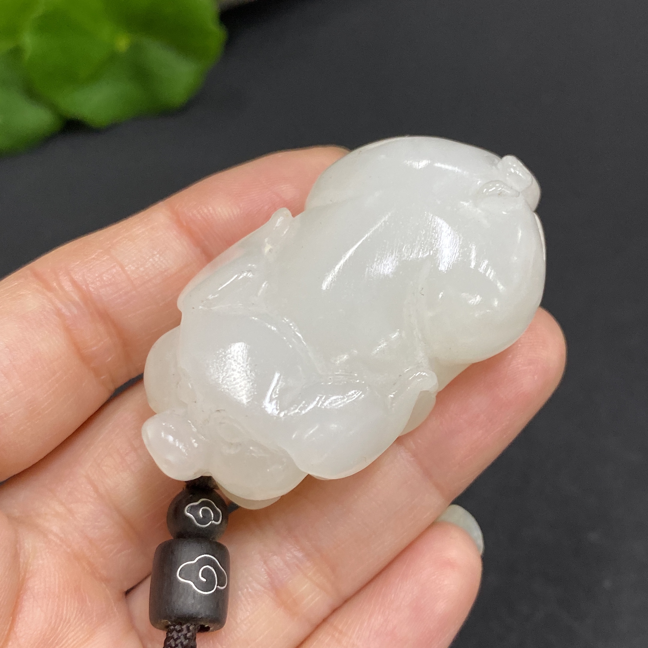 H32795168 Hetian Jade Pendant Pig