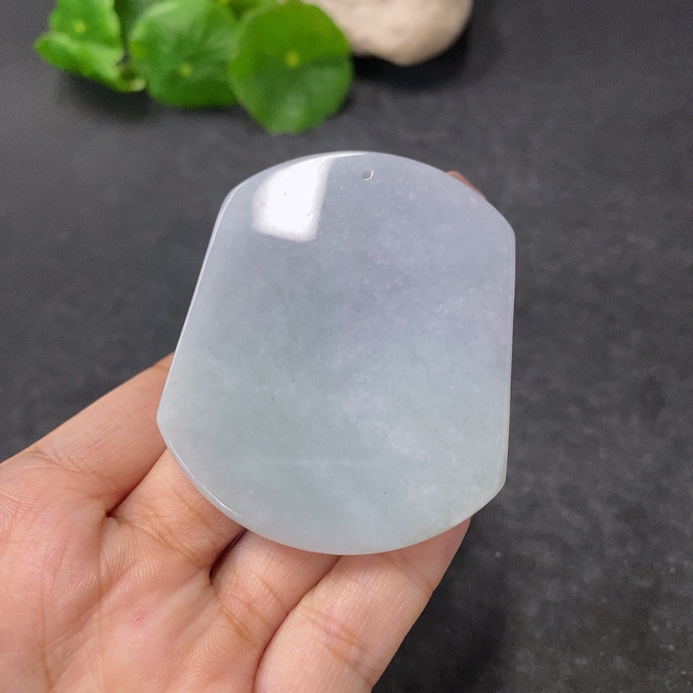 F34998390 Jadeite Plain Pendant Total Weight Approx. 40.25g
