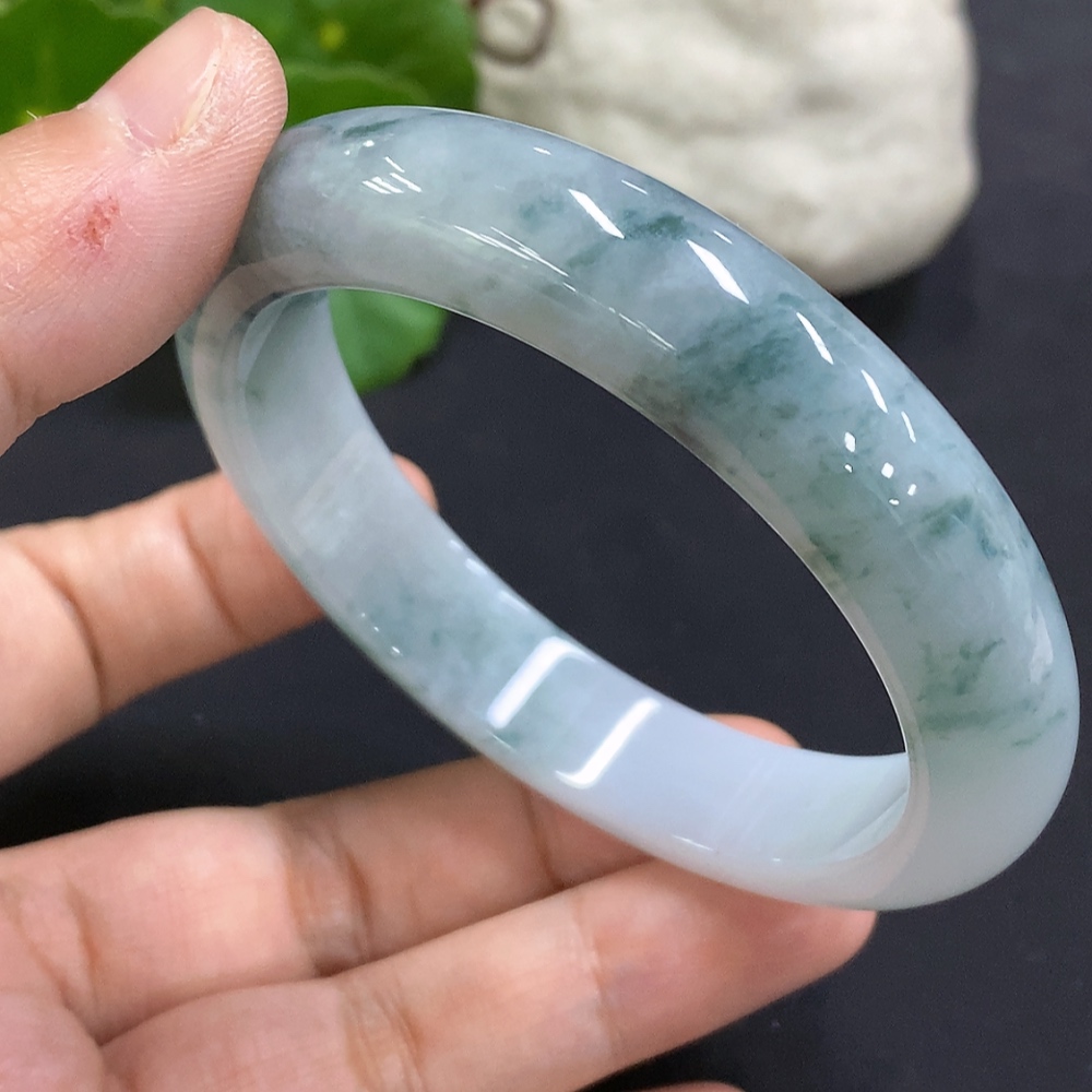 F31621786 Jadeite Regular Bangle Size 56 Total Weight Approx. 58.2g