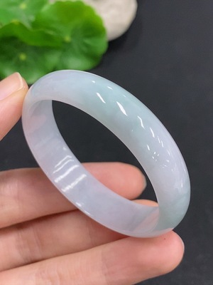 F33830711 Jadeite Round Bracelet Total Weight About 22g Size 46.6