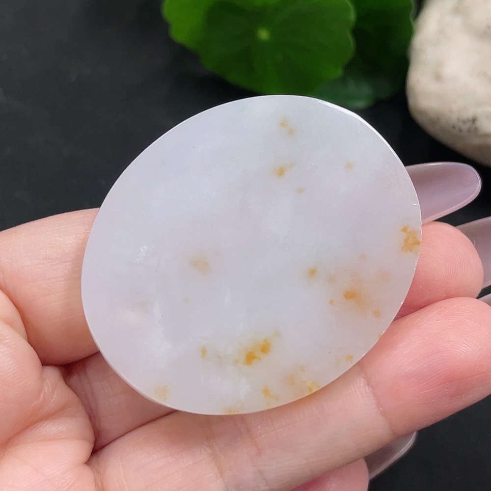 F35141992 Jadeite Flower and Bird Pendant, Total Weight Approximately 23.2g