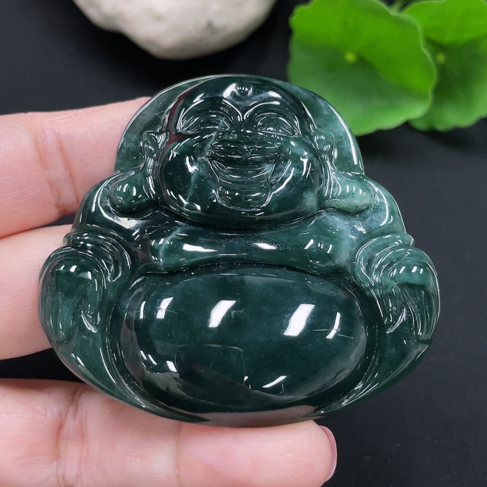 F24737977 Jadeite Pendant Buddha, Approx. Total Weight 43.42g