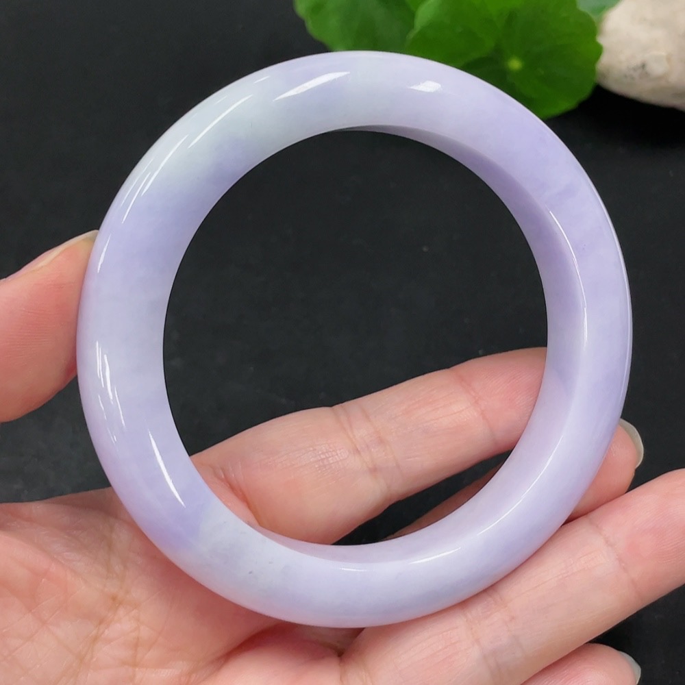 F31674777 Jadeite Round Bangle Size 57.8 Total Weight Approx. 67.6g