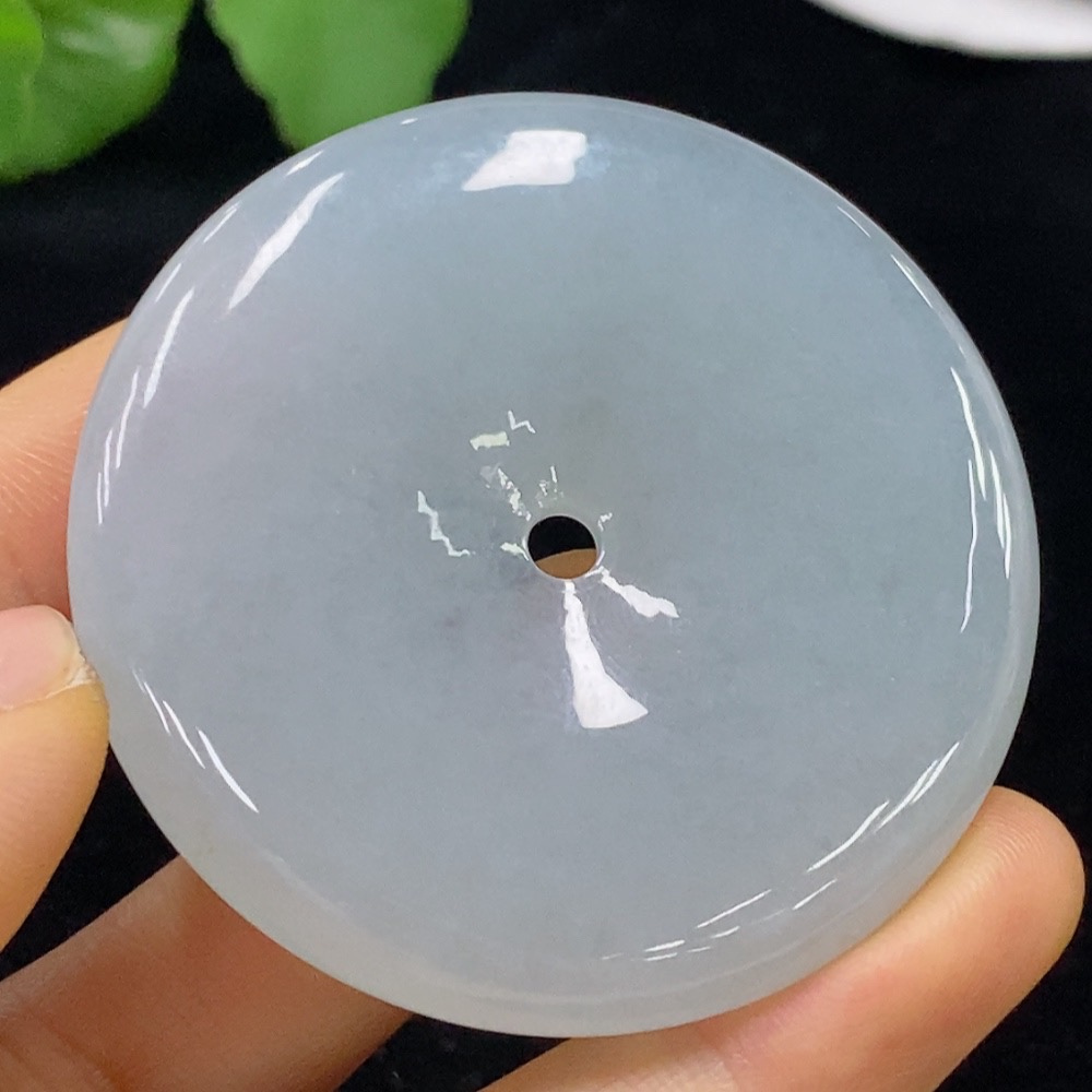 F35133974 Jadeite Safety Buckle Pendant, Total Weight Approx. 52.59g