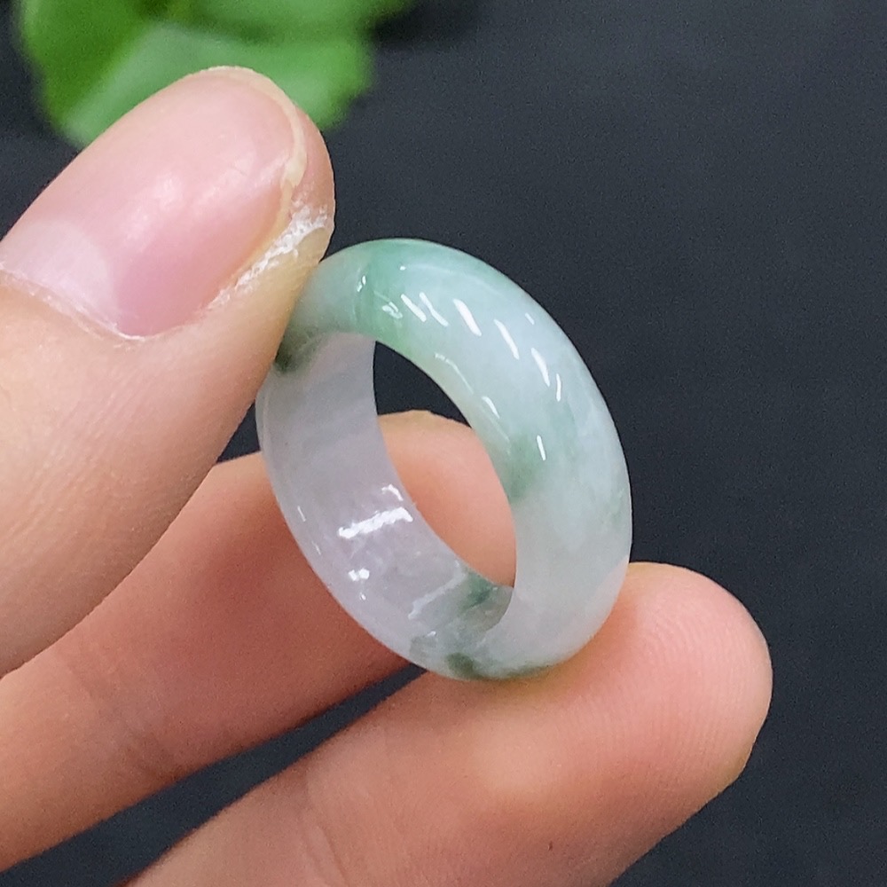 F30566391 Jadeite Ring Size 9 with Crack Total Weight Approx. 3.03g