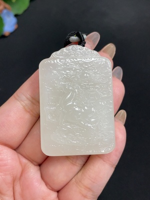 H31678456 Hetian Jade Pendant - Immediate Success Upon Arrival