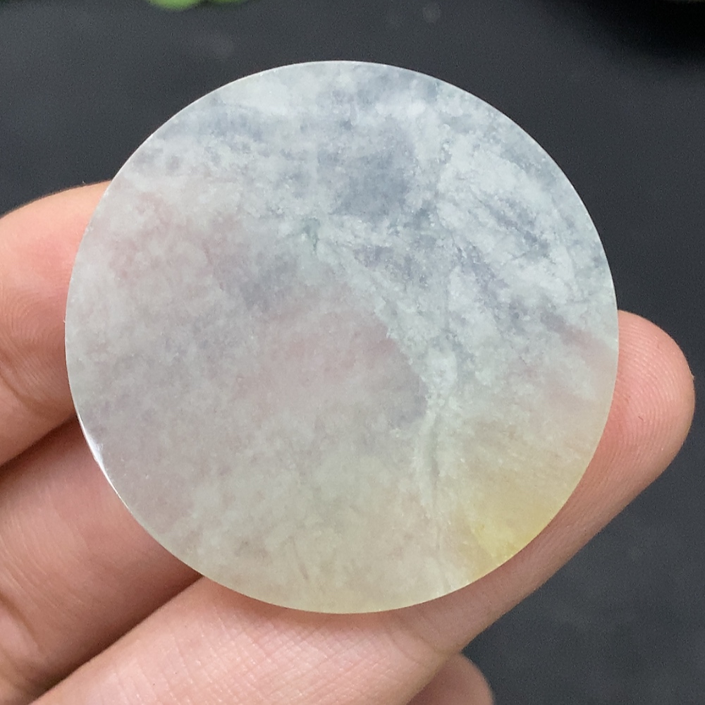 F27150353 Jadeite Pendant, Total Weight Approx. 7g, Plain Pendant