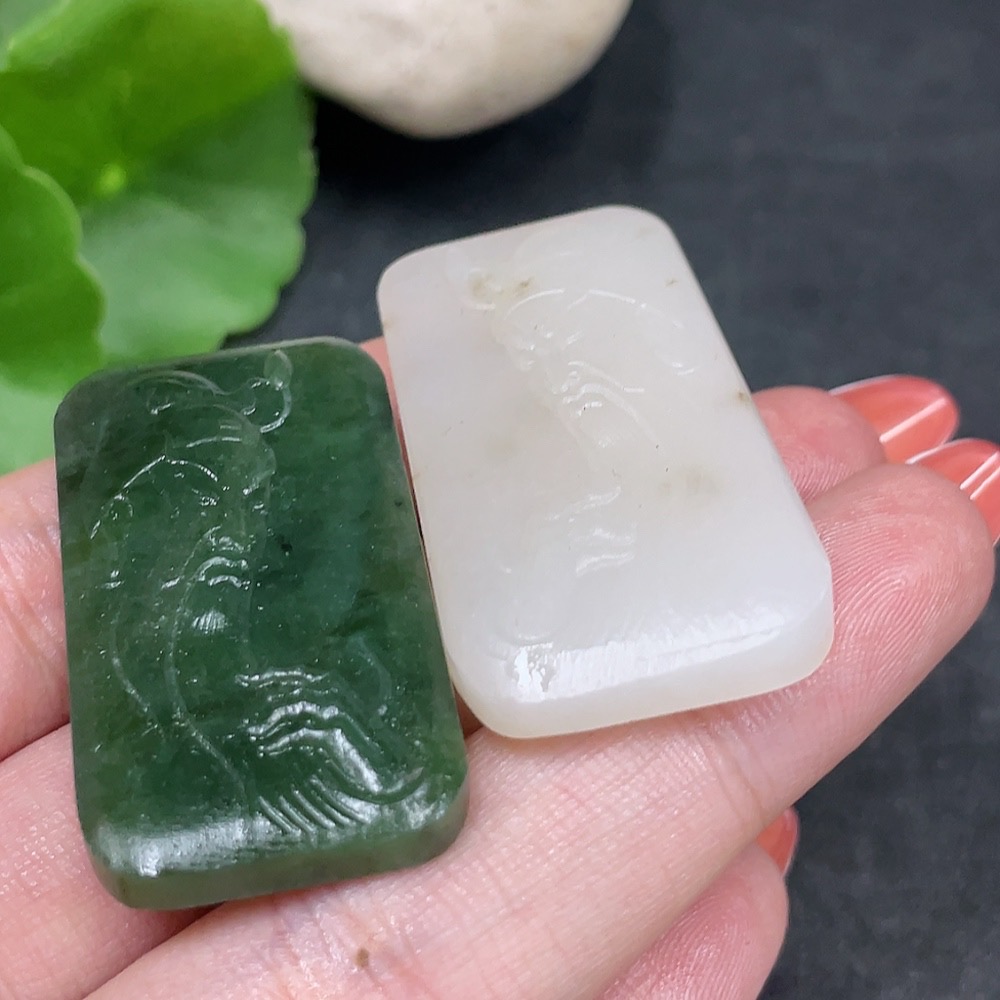 H34979505 Hetian Jade Pendant - Guan Gong, Total Weight: Approx. 26.4g