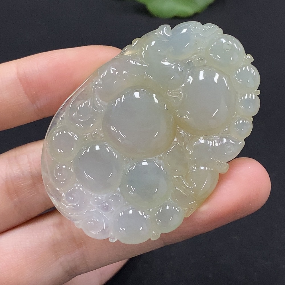 F33927588 Jadeite Pendant Total Weight Approx. 19.69g