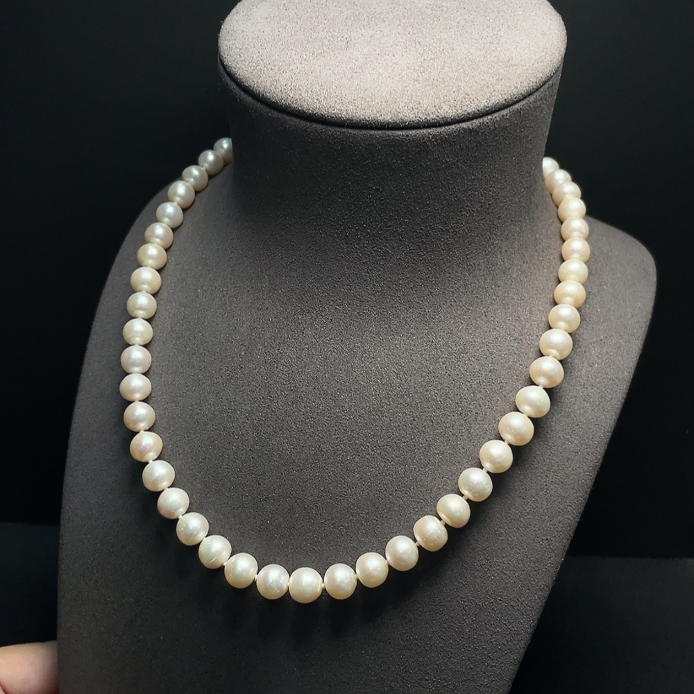 C34041476 Pearl Necklace Non-Gold Total Weight Approx. 50.24g Stone Size Approx. 8.9mm