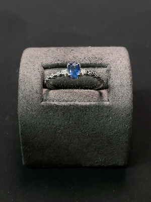 C23576255 Sapphire Ring Adjustable Non-Gold Setting Total Weight Approx. 1.23g