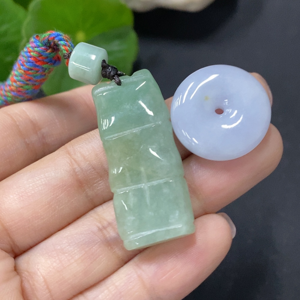F35089196 Jadeite Pendants Sell as a Lot