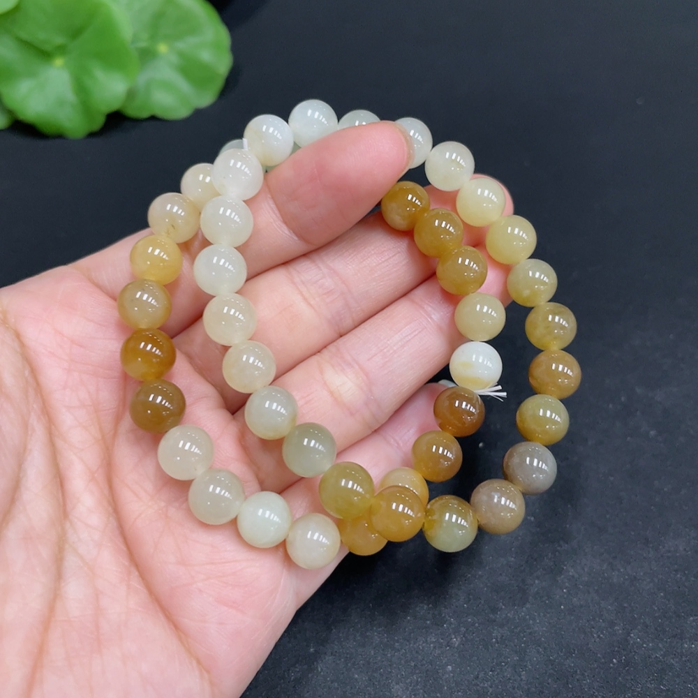 H34036902 Hetian Jade Bracelet, Approx. 7.7/7.6mm, Total Weight Approx. 33.6g
