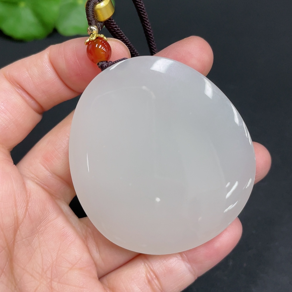 H34052052 Hetian Jade Pendant, Plain Pendant