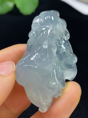 F35094727 Jadeite Formless Pendant Total Weight Approx. 22.95g