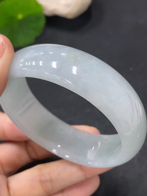 F31661133 Jadeite Concubine Bracelet Size 52.5/45.5mm Total Weight Approx. 54.6g