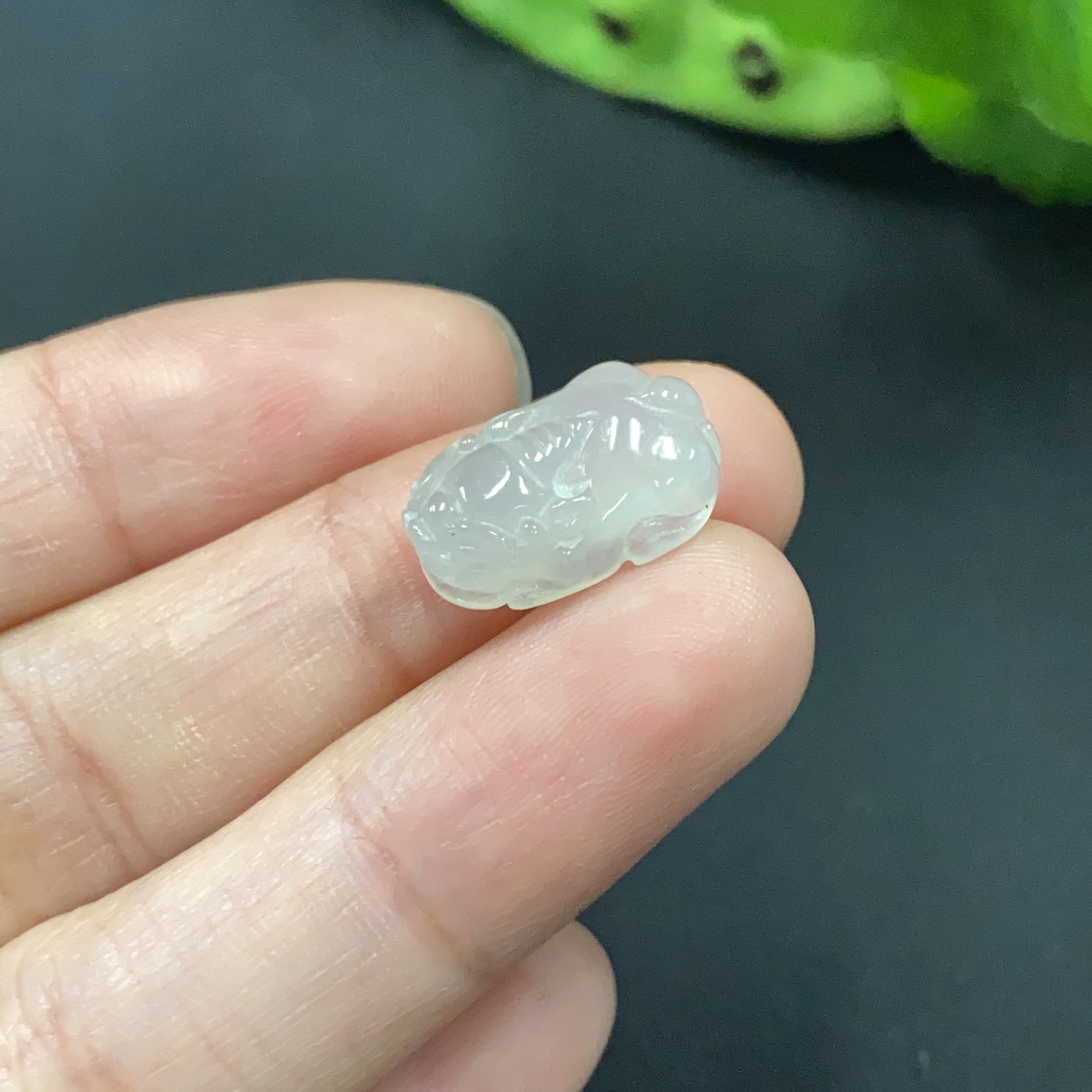 F08548162 Jadeite Inlaid Pi Xiu