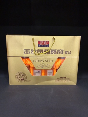 D41910403 金丝鱼翅燕窝饮品 净含量70毫升X8瓶 包装微损耗