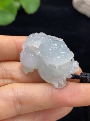 F30501224 Jadeite Pendant Pixiu with Cord Total Weight Approx. 25.85g