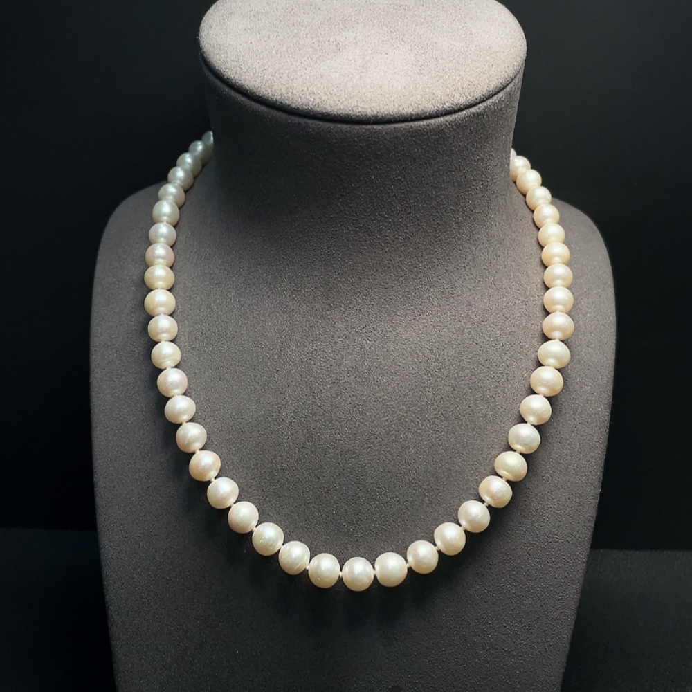 C34041476 Pearl Necklace Non-Gold Total Weight Approx. 50.24g Stone Size Approx. 8.9mm
