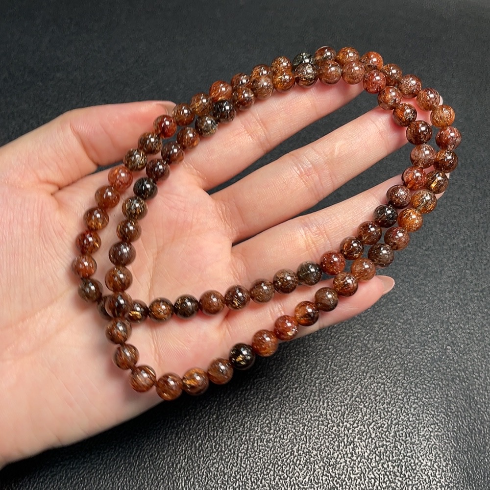 C33852977 Crystal Bead Strand Total Weight Approx.40g Size 6.9mm