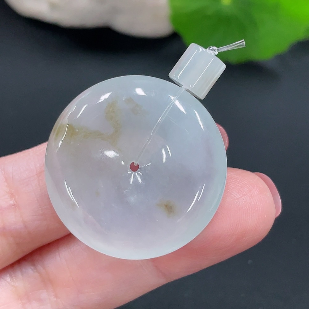 F24787490 JadeitePeace Knot Pendant, Total Weight Approx. 11.4g