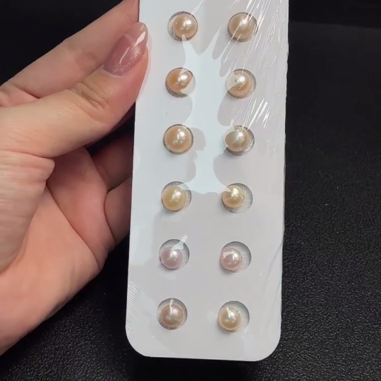 C29403144 Pearl Loose Beads (Approx. 29.26g including glue board, Sell as a Lot 10pcs+)