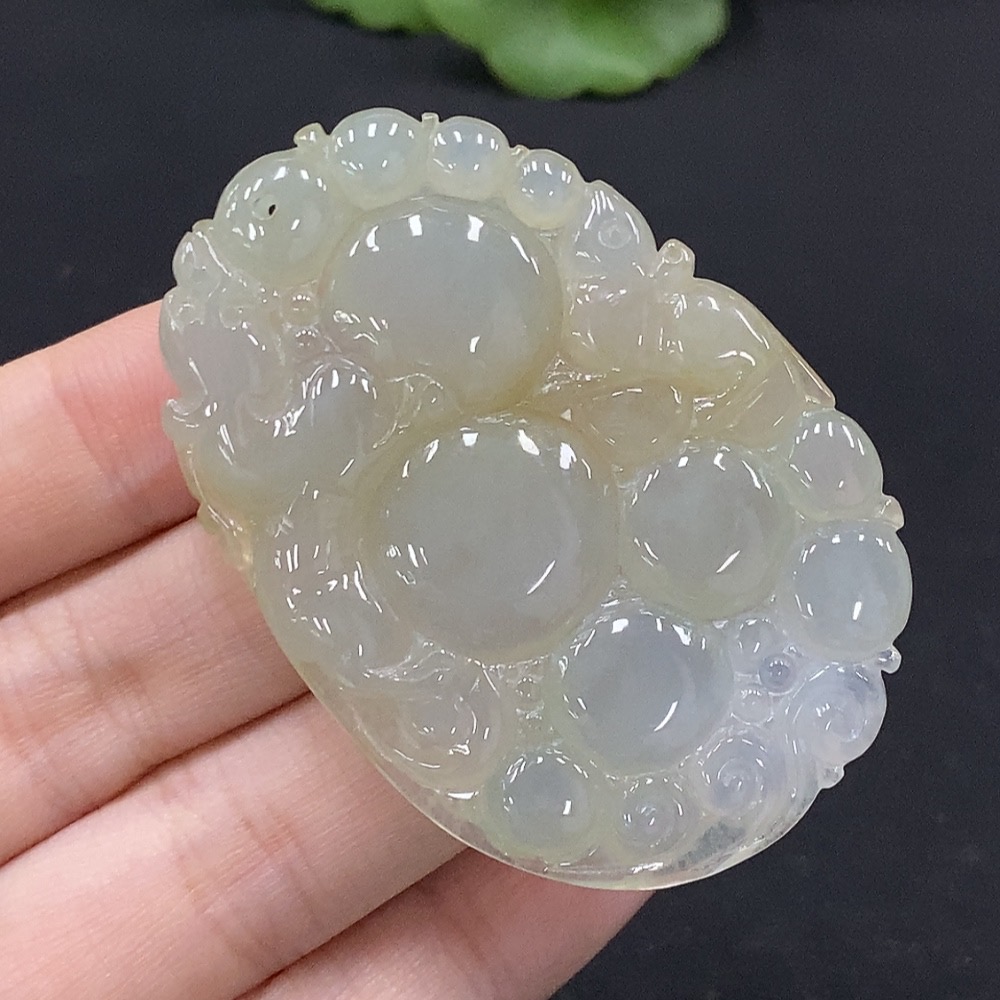F33927588 Jadeite Pendant Total Weight Approx. 19.69g