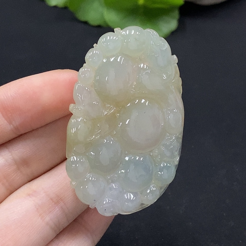 F33927588 Jadeite Pendant Total Weight Approx. 19.69g