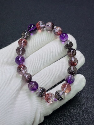 C30473983 Crystal Bracelet Total Weight About 22g Size About 9.2mm