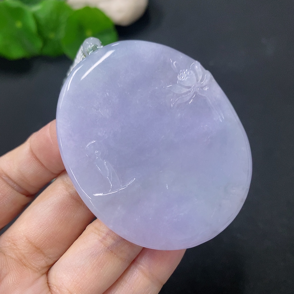 F33829842 JadeiteEnlightenment Pendant